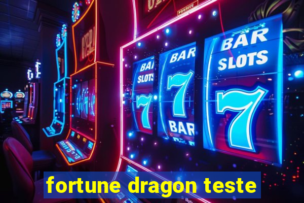 fortune dragon teste